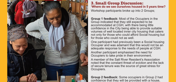 Remarking CGH: Changes needs improvements