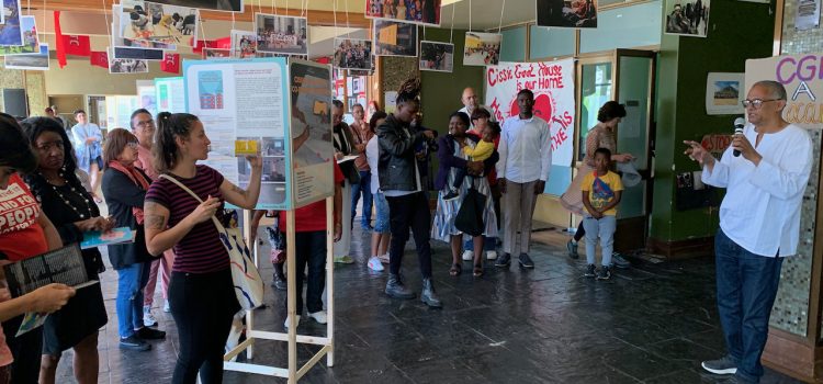 Co-design exhibition opening at Cissie Gool House – 3 December 2022