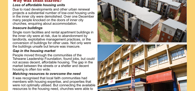 The beginnings of Yeast City Housing