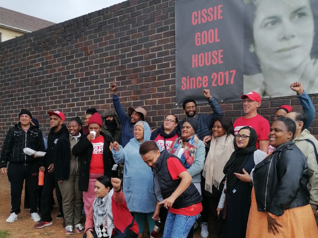The community food garden of Cissie Gool House - CAPE TOWN COMMONERS